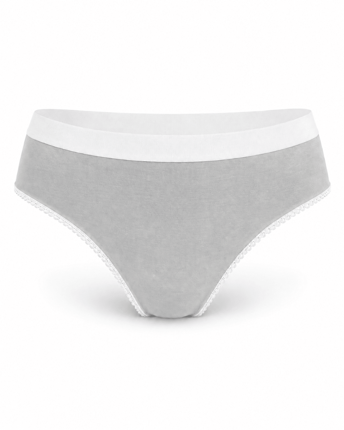 НАТУРАЛЬНІ ТРУСИКИ ЧІКИ - Soft Gray - Form You