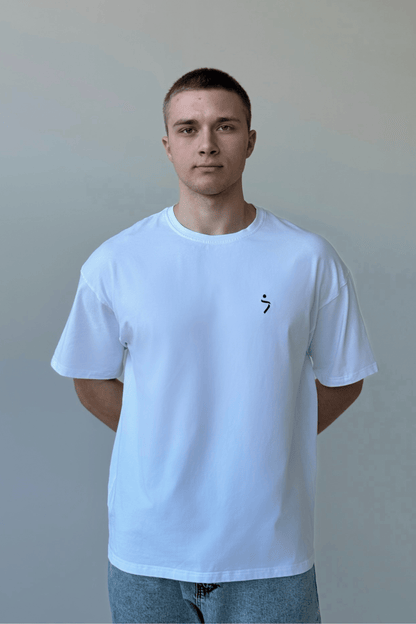 ОВЕРСАЙЗ ФУТБОЛКА (З F - U ЛОГО), БІЛА - Form You